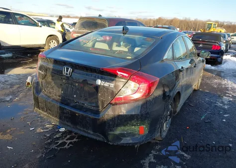 2018 Honda Civic Ex from USA, damaged, VIN 2HGFC2F7XJH511456